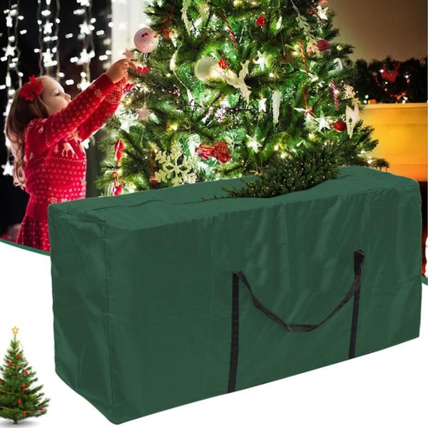 

storage boxes & bins s/m/l 3 colors two way dual zipper waterproof dustproof bag foldable christmas tree quilt clothes protect cover
