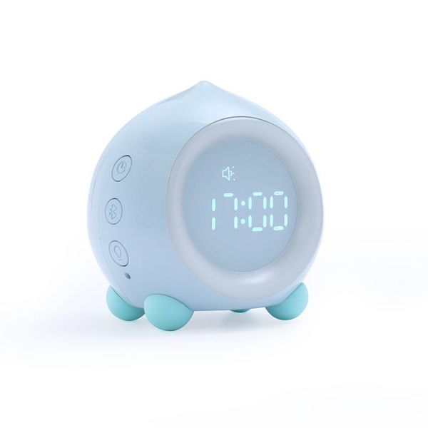 

other clocks & accessories kids alarm clock smart voice control timer bedside children's sleep trainier wake up night light digital