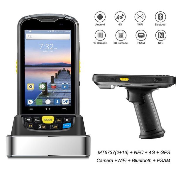 

android10.0 mobile data collector handheld pda terminal 2d scanner nfc reader