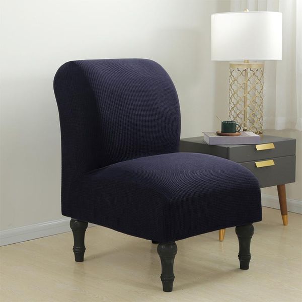 

armless chair slipcover accessories soft washable waterproof easy install dustproof knitted stretch covers furniture protector