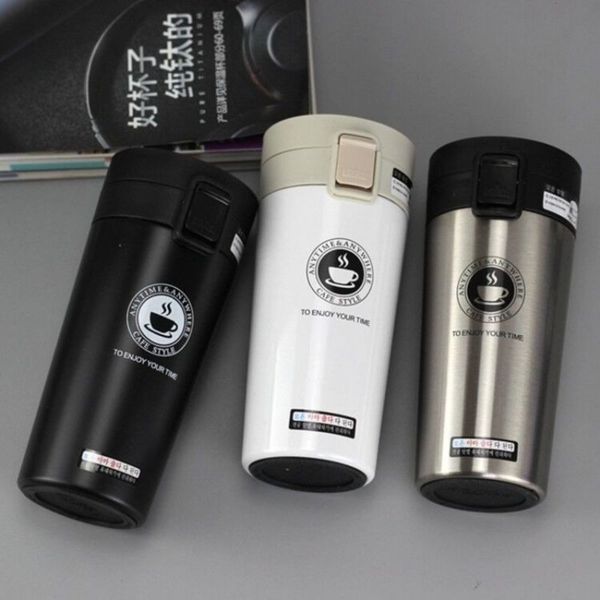 

premium travel coffee mug stainls steel thermos tumbler cups vacuum flask thermo water bottle tea mug thermocup