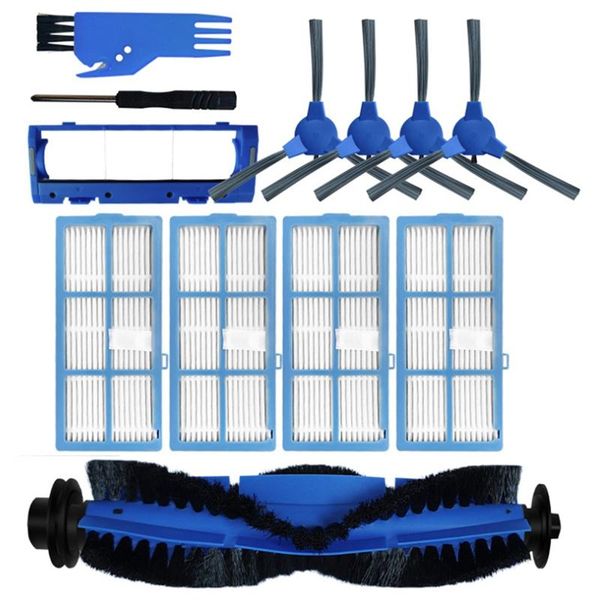 

main brush side brush filter for bagotte bg600 robotic vacuum cleaner replacement kit clean filter