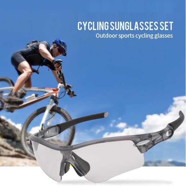 

outdoor eyewear spot color-changing bike glasses mountain windbrea sunglasses cycling men and women