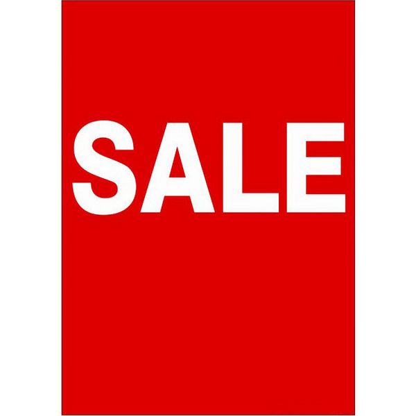 

sale sign label a6 poster promotion advertising poster price tag paper supermarket store ceiling desk counter table banner