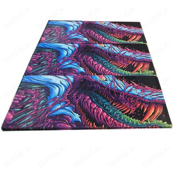 

mouse pads & wrist rests keyboard rubber mousepad gaming pad table computer mat game 900x400mm hyper beast xl large locking edge cs go rest