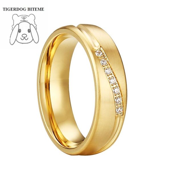 

wedding rings classic love alliances ladies jewelry band gold filled for women promise couple marriage fashion finger ring, Slivery;golden