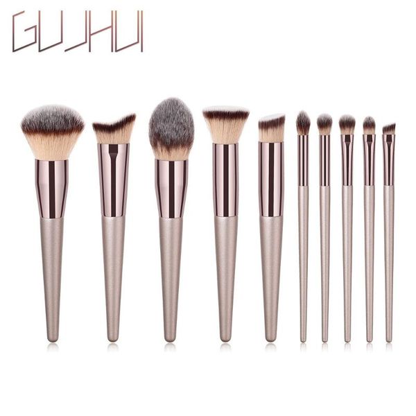 

makeup brushes 1pcs wooden foundation cosmetic eyebrow eyeshadow brush sets tools