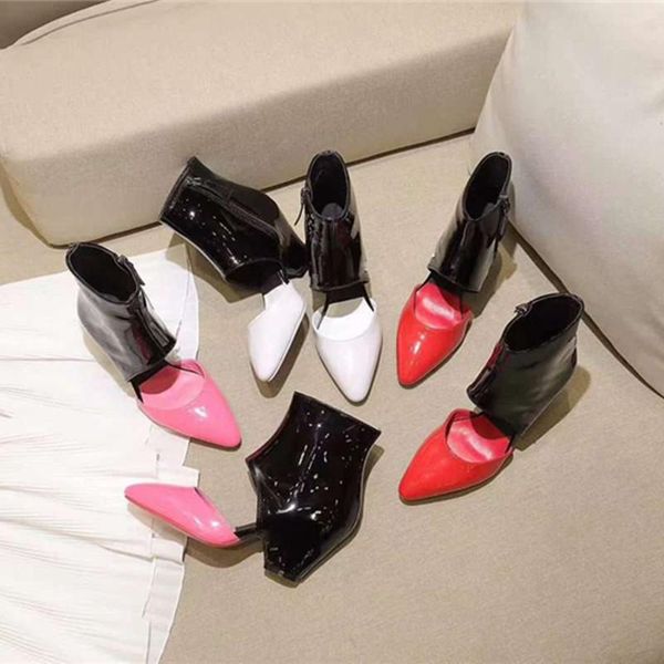 

genuine leather pumps mary janes women sandals high high heels womens shoes 2021 new spring autumn, Black