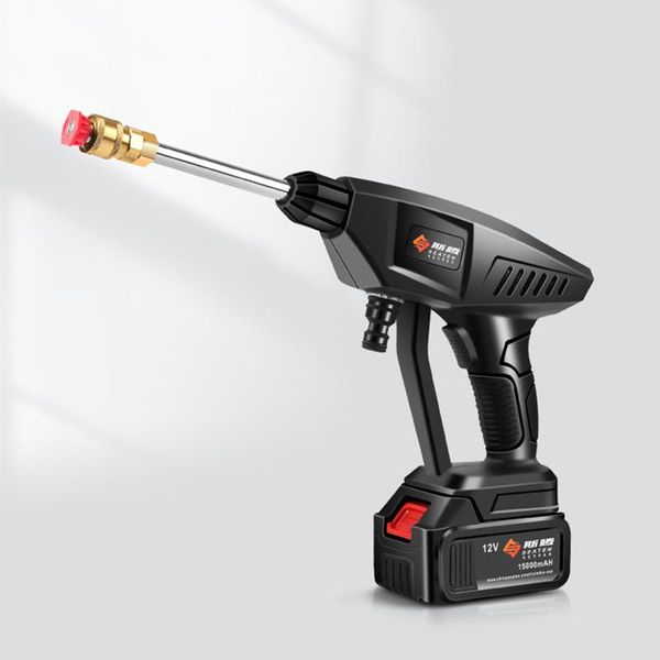 

water gun & snow foam lance cordless high pressure car wash 15000 ma lithium battery portable washer generator foaming