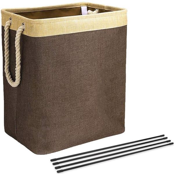 

laundry basket with handles linen hampers for laundry storage baskets detachable brackets foldable basket for clothing/t
