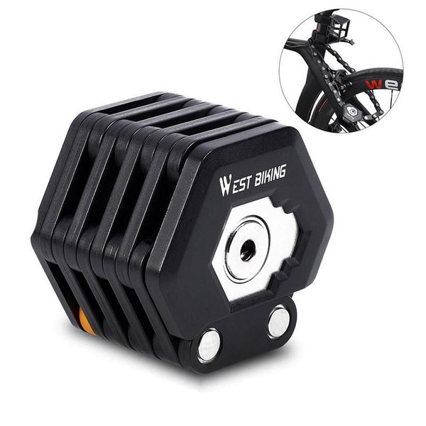 

bike locks foldable lock mtb road bicycle hamburg high security anti-theft scooter electric e-bike cycling chain accessories