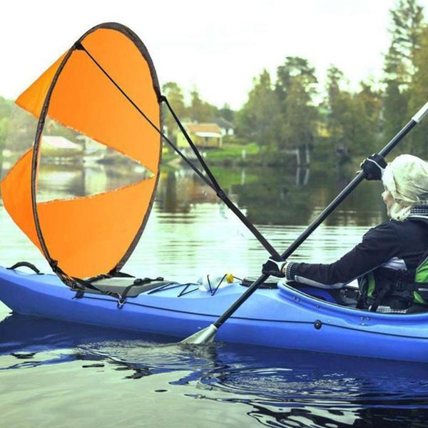 

rafts/inflatable boats foldable portable wind paddle canoeing accessory water sports kayak sail marine waterproof half zipper design 108 x 1