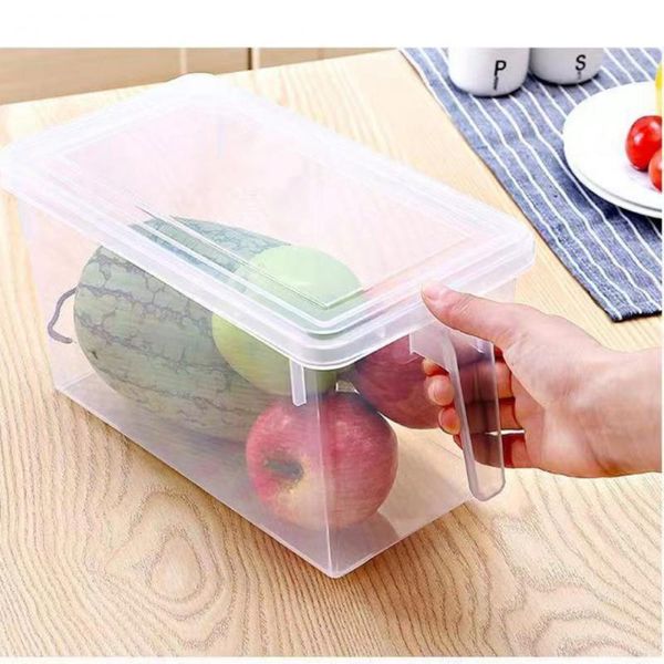 

storage bottles & jars food vegetable container kitchen box pp fresh-keeping organizer refrigerator boxes with lid
