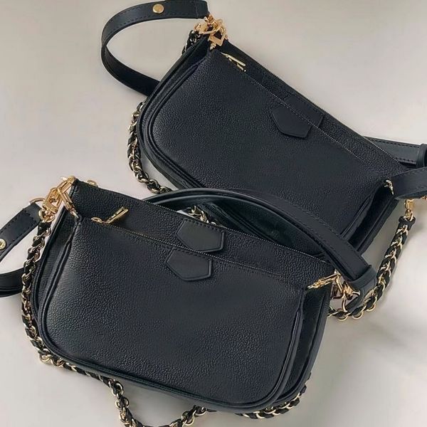 

classic dicky0750 composite shoulder bags handbags leather clutch for women embossed purse fashion chain purses lady crossbody handbag clams