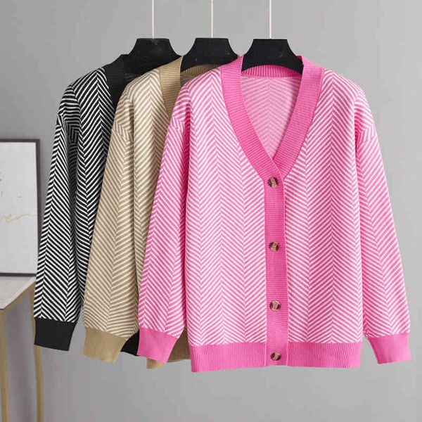 

women's jackets soft vintage cardigans v neck women button black christmas cardigan sweater autumn knitted loose oversized sweater e8wc, Black;brown