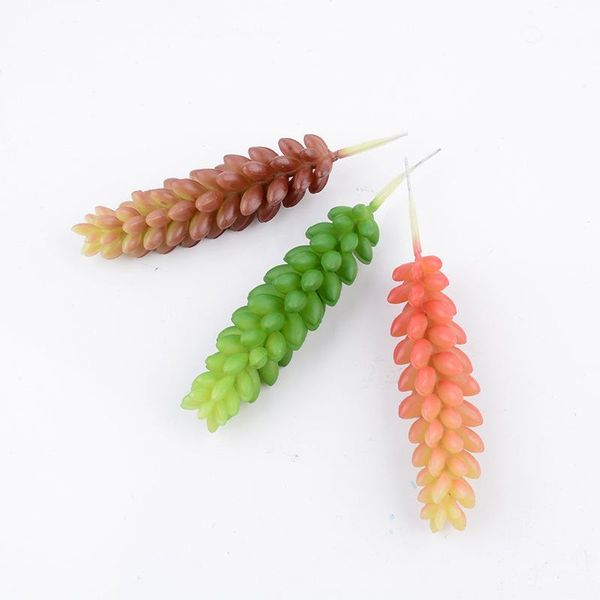 

single bottle wheat mini more plant imitation flowers head small number flower arrangement accessories more plastic fl