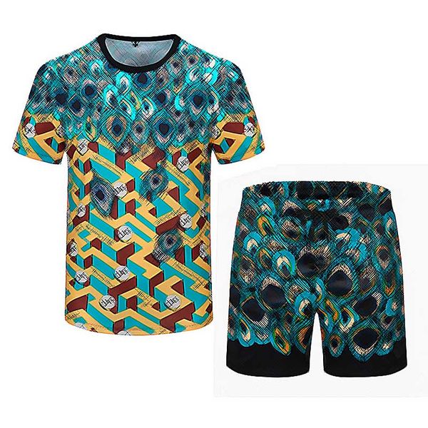 

mens beach designers tracksuits summer suits 22ss fashion t shirt, Gray