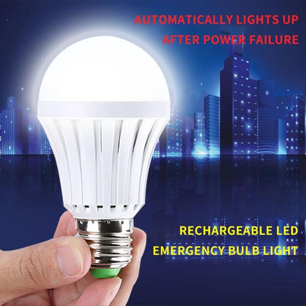 

bulbs emergency bulb light led rechargeable usb smart home lighting automatically turns on after power failure