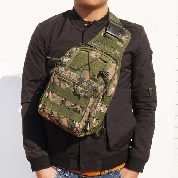 

waist bags canvas riding bag camouflage field sports small chest shoulder diagonal outdoor tactical camping hiking