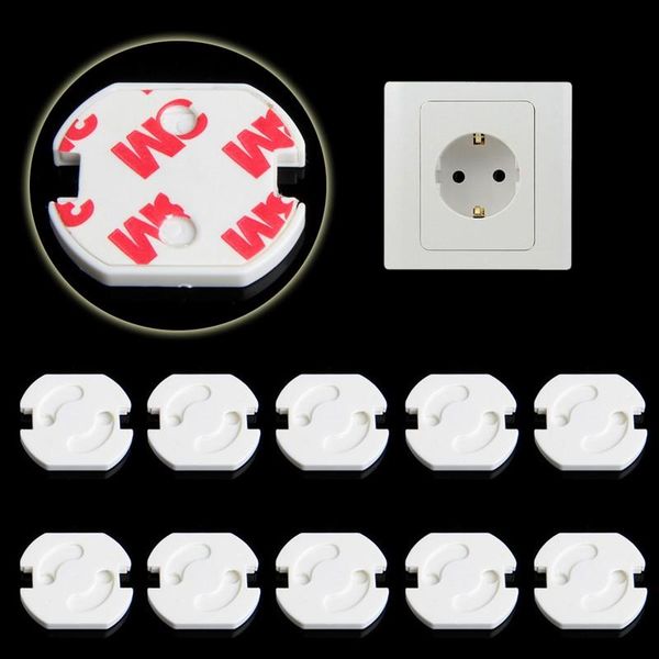 

outlet covers 10pcs protection security child electric socket plug two phase safe lock cover baby kids safety sockets plugs