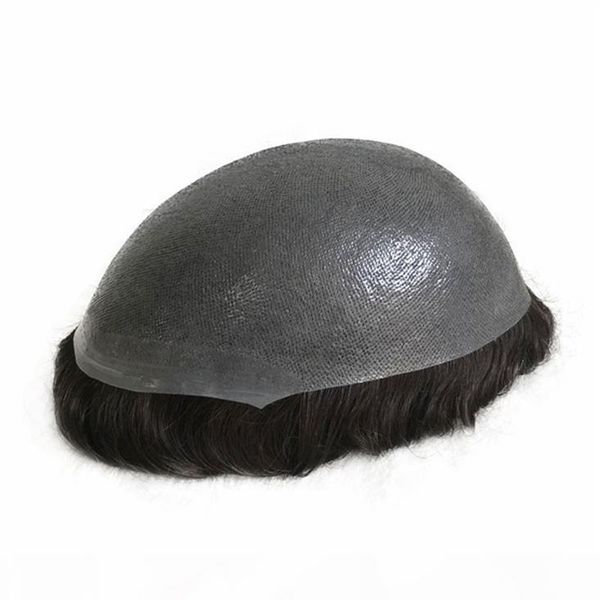 

man hair wig natural toupee, Black