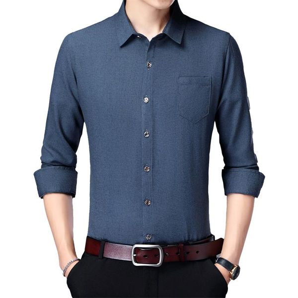 

men's casual shirts male classic solid colors men blouse spring long sleeve shirt slim fit camisa masculina clothing c709, White;black