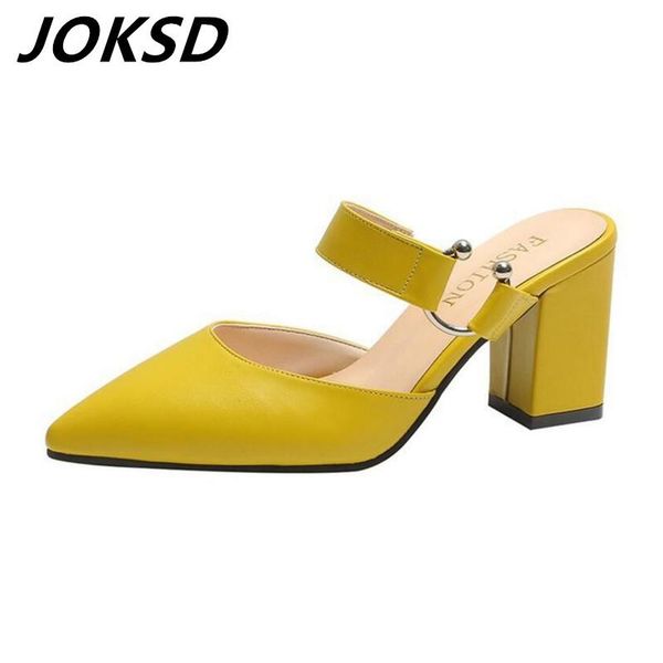 

dress shoes 2021 fashion high heels sandals woman wedding mid party summer height s20, Black