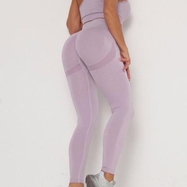 

40# leggings sport women fitness seamless hip-lifting high-waist pants sports running tights women's, Black