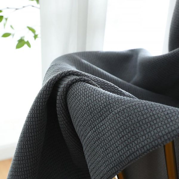 

curtain & drapes 2021 europe modern simple curtains for living room bedroom kitchen window high blackout cloth solid color