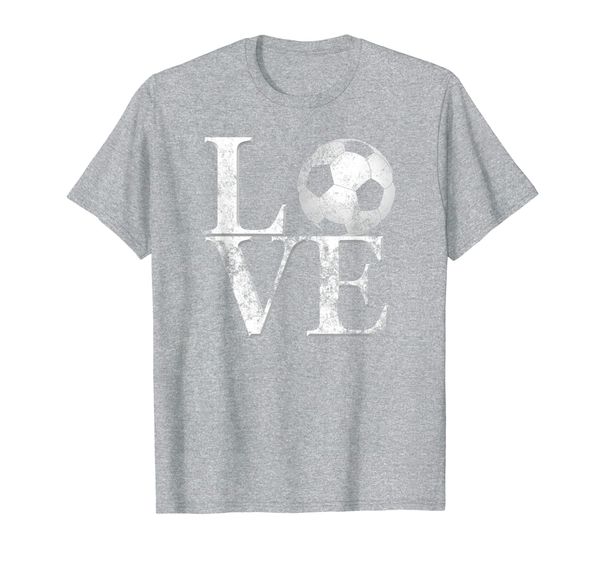 

soccer love football t-shirt, White;black