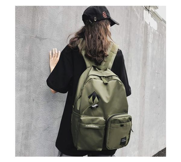 

bb166 men's fashion trend casual backpack oxford cloth backpack for men and women