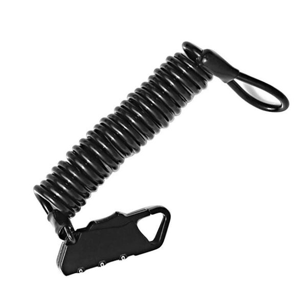 

bike locks mini pvc 1400mm fold backpack cycling helmet cable password bicycle lock