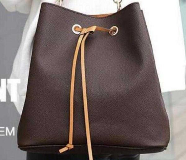 

classic flower 2020 pu body shoulder bags for women girl fashion simple portable leisure bucket bag ing