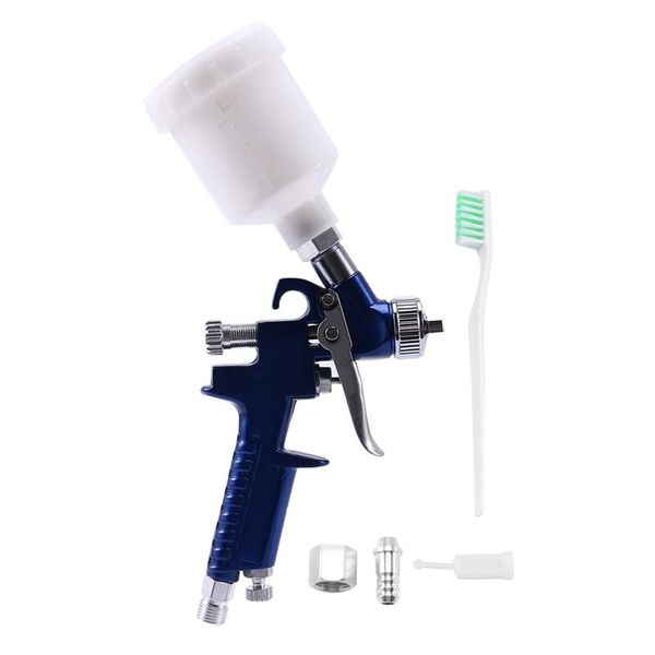 

water gun & snow foam lance 1.0mm nozzle h-2000 professional hvlp spray mini air paint guns airbrush for painting car aerograph