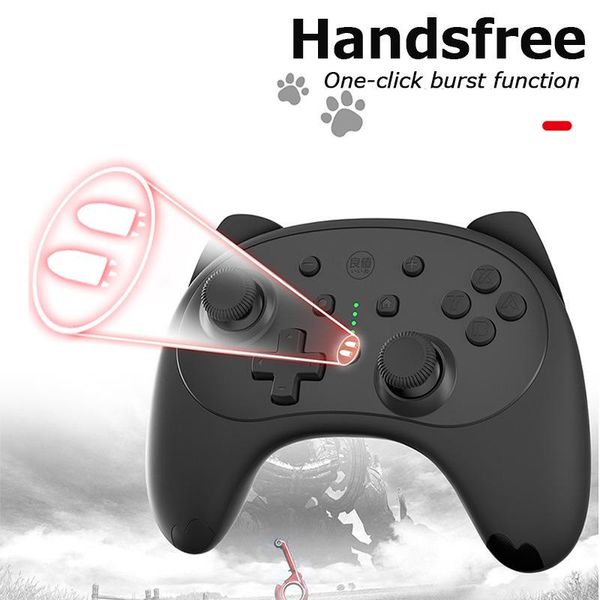 

game controllers & joysticks bluetooth wireless switch controller mini gamepad for pro/lite/pc/android joystick