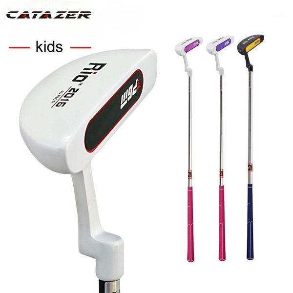 

golf club children's putter stick children for 3-12 years old kids pink, blue color boys & girls complete set of clubs1