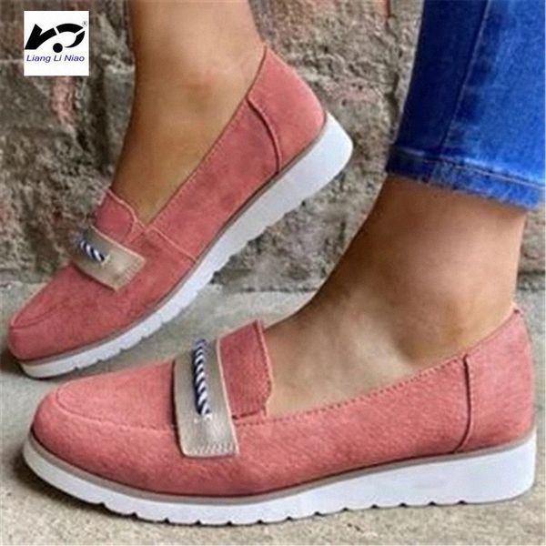 

2020 spring and autumn flat womens shoes platform casual breathable lightweight large size womens shoes suede sneakers women yellow sh 57sm#, Black