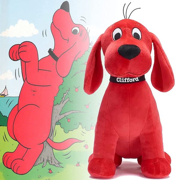 

clifford the big red dog plush toys kawaii cartoon plush doll clifford soft stuffed animal plushie christmas gift for children