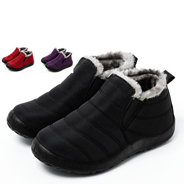 

snow winter boots zw6i, Black