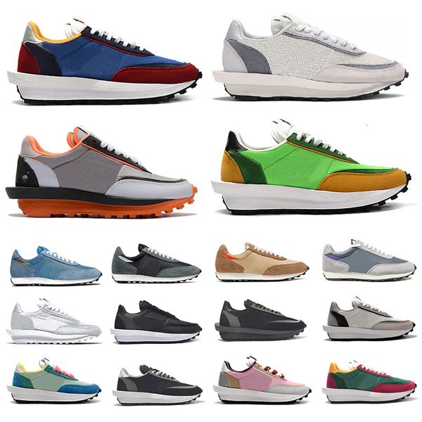

ldv waffle daybreak mens casual shoes varsity blue summit white black nylon wolf grey platform women men athletic trainers sports sneakers