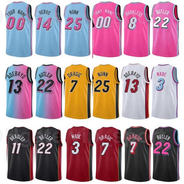 

print city earned edition basketball precious achiuwa jersey 15 kelly olynyk 9 gabe vincent 2 kendrick nunn avery bradley duncan robinson, Black