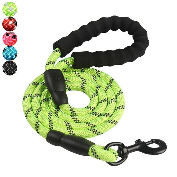 

pet leash reflective and strong dog leash nylon rope suitable for large dogs, strong and anti-fall training pet large dog