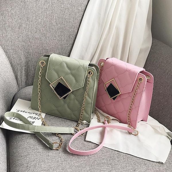 

women's bag chain new trendy summer all-matching ins messenger bag fashion pouches 2021 crossbody shoulder