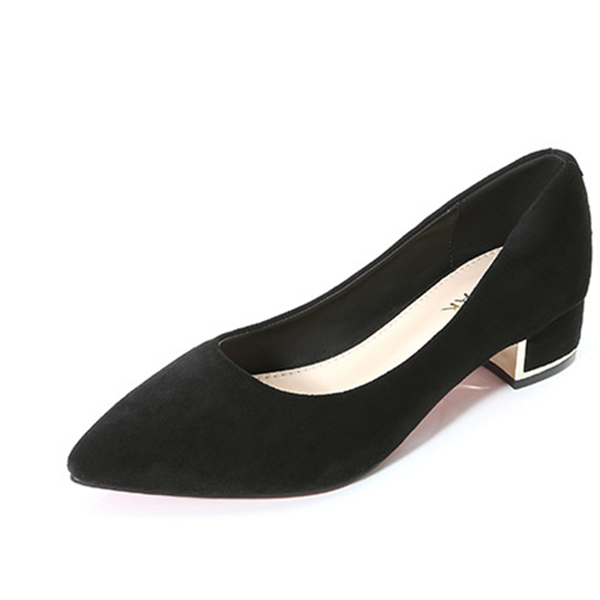

ladies flock sequined low heels flock shoes shallow mouth shoes chinese size 43-34 elegant slip-on grey black red pink plain