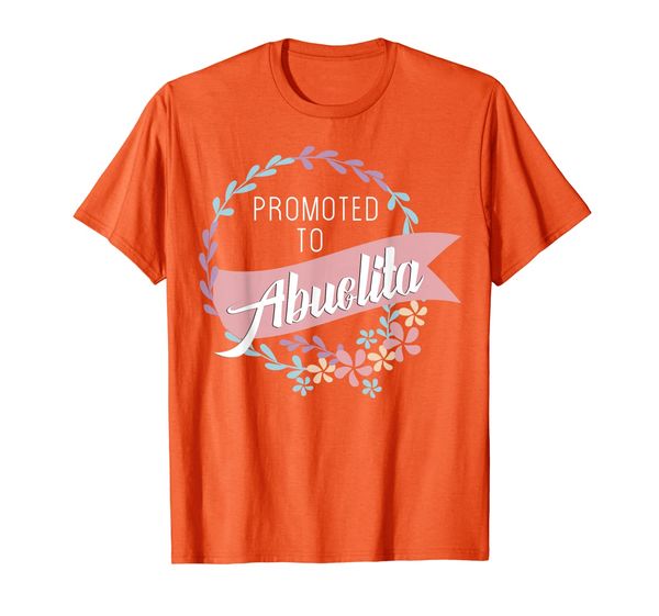 

promoted to abuelita shirt baby announcement gifts family, White;black