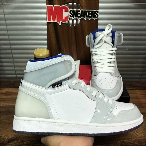 

men women jumpman 1s basketball shoes high og fragment design x 1 dark mocha unc university blue chicago smoke grey obsidian sports running