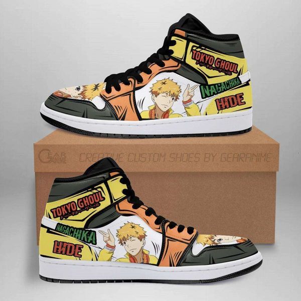 

customization hideyoshi hide sneakers custom tokyo ghoul anime shoes 5qxa