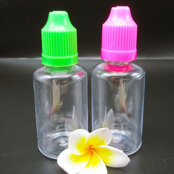 

storage bottles & jars 1000pcs/lot whole sale price, plastic dropper bottle,e liquid package long thin tip,pet30ml empty bottle