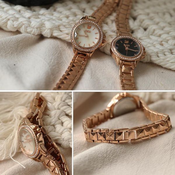 

wristwatches art ladies quartz watch waterproof pu leather classic retro simple trend fashion jewelry accessorie, Slivery;brown