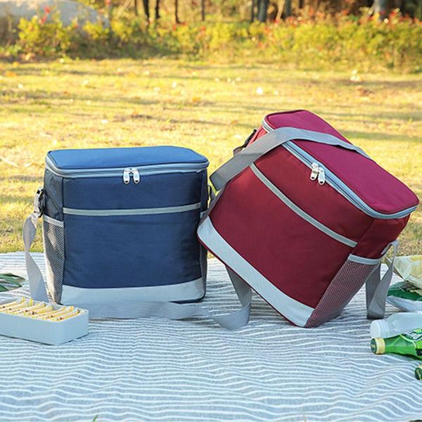 

outdoor bags large capacity insulation lunch box portable oxford cloth cooler bag edf88